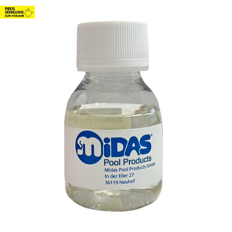 MIDA.Sin Pufferlösung Redox 475 mV, klar, 50 ml weiß
