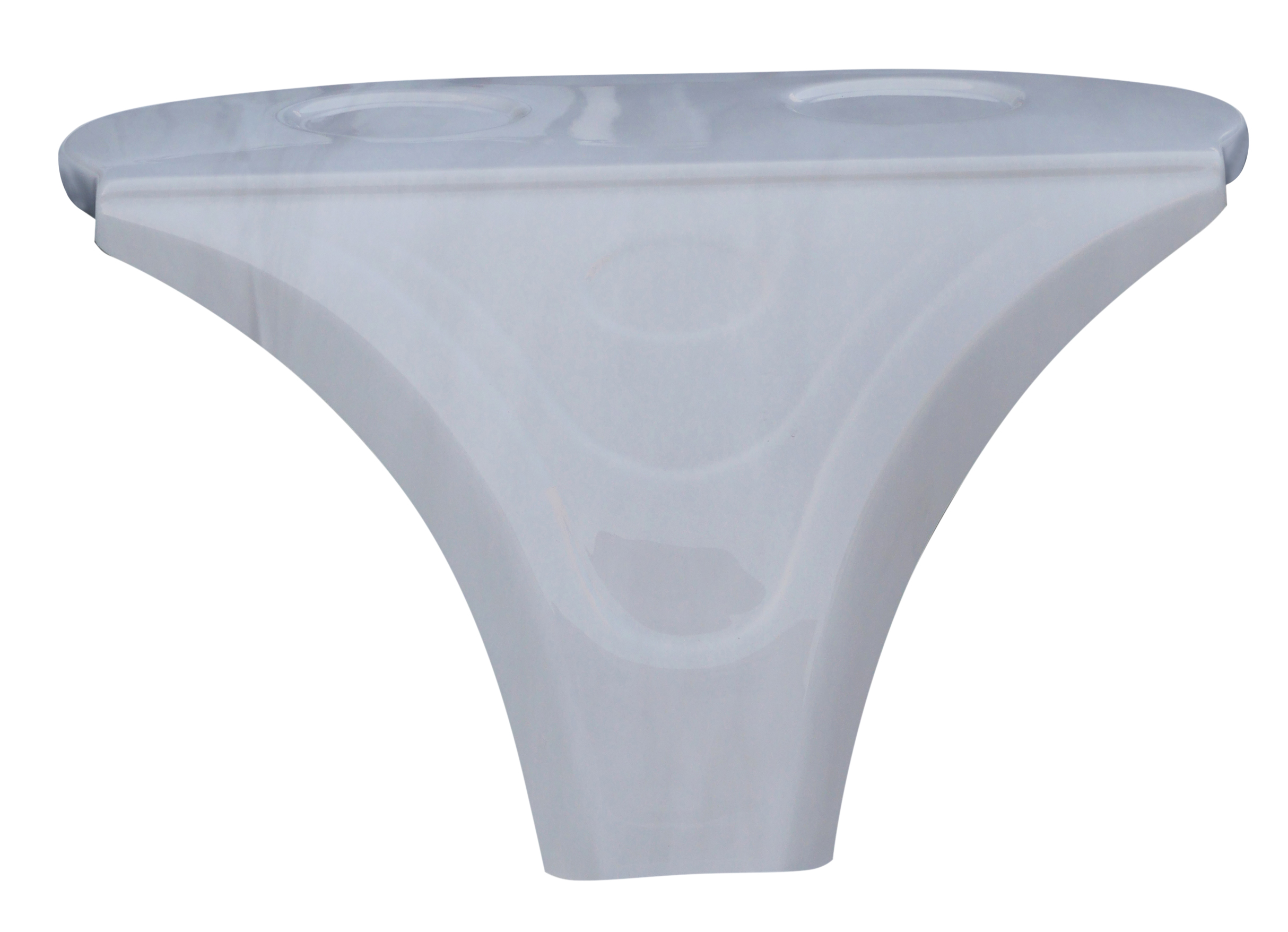 Filtergehäusedeckel H09 Weiss (verstärkt mit Glasfaser)