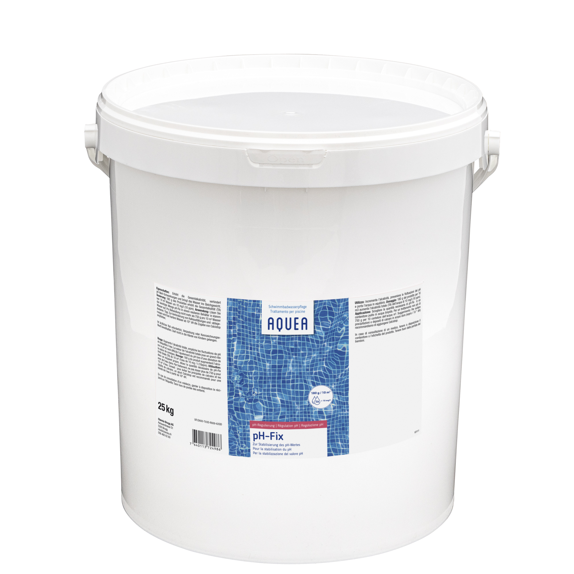 AQUEA pH-Fix 25 kg