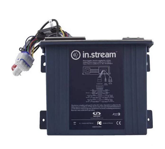 Gecko IN.Stream Wireless Receiver [12VDC] [w/4 x 40W] [AMP]